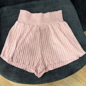 Z Supply Dusty Pink Ribbed Skirt